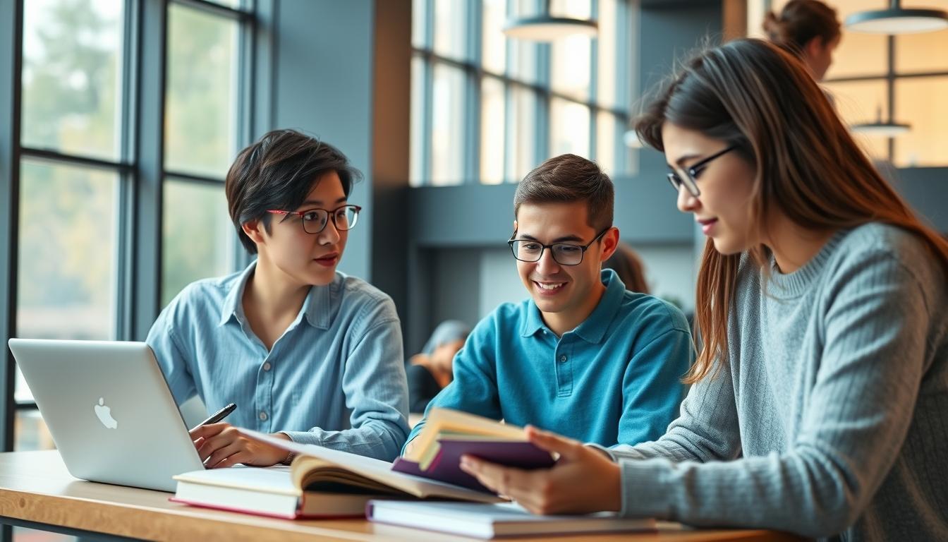 Organized study environment supporting productive learning